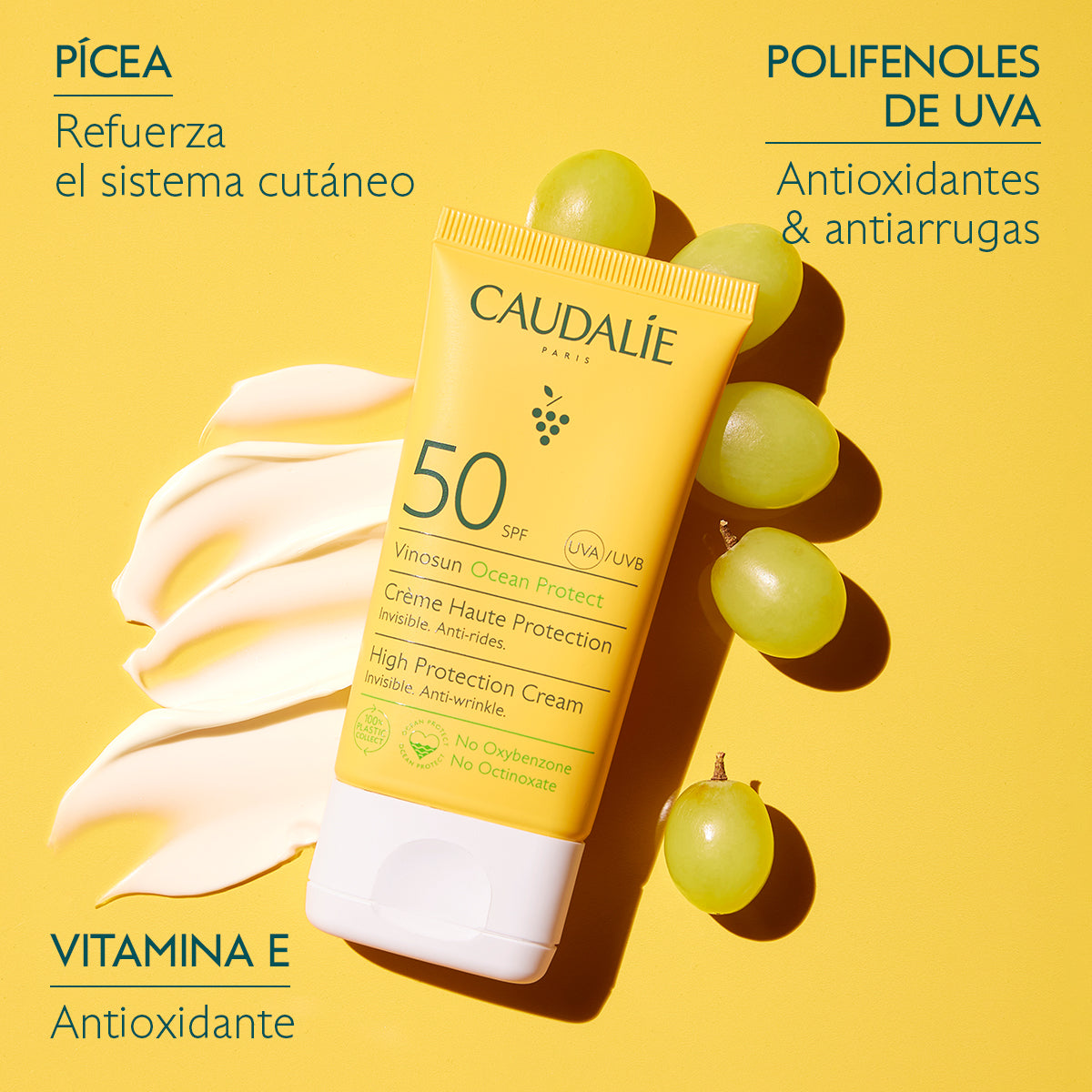 CAUDALIE VINOSUN CREMA FACIAL SPF50 50ML