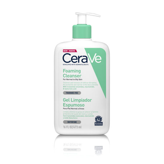 CERAVE GEL LIMPIADOR ESPUMOSO 473ML