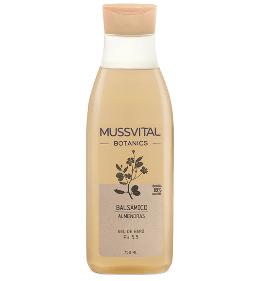 MUSSVITAL BOTANICS GEL ALMENDRAS 750ML
