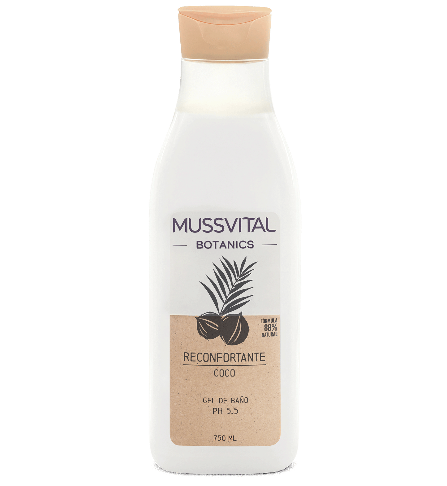 MUSSVITAL BOTANICS GEL COCO 750ML
