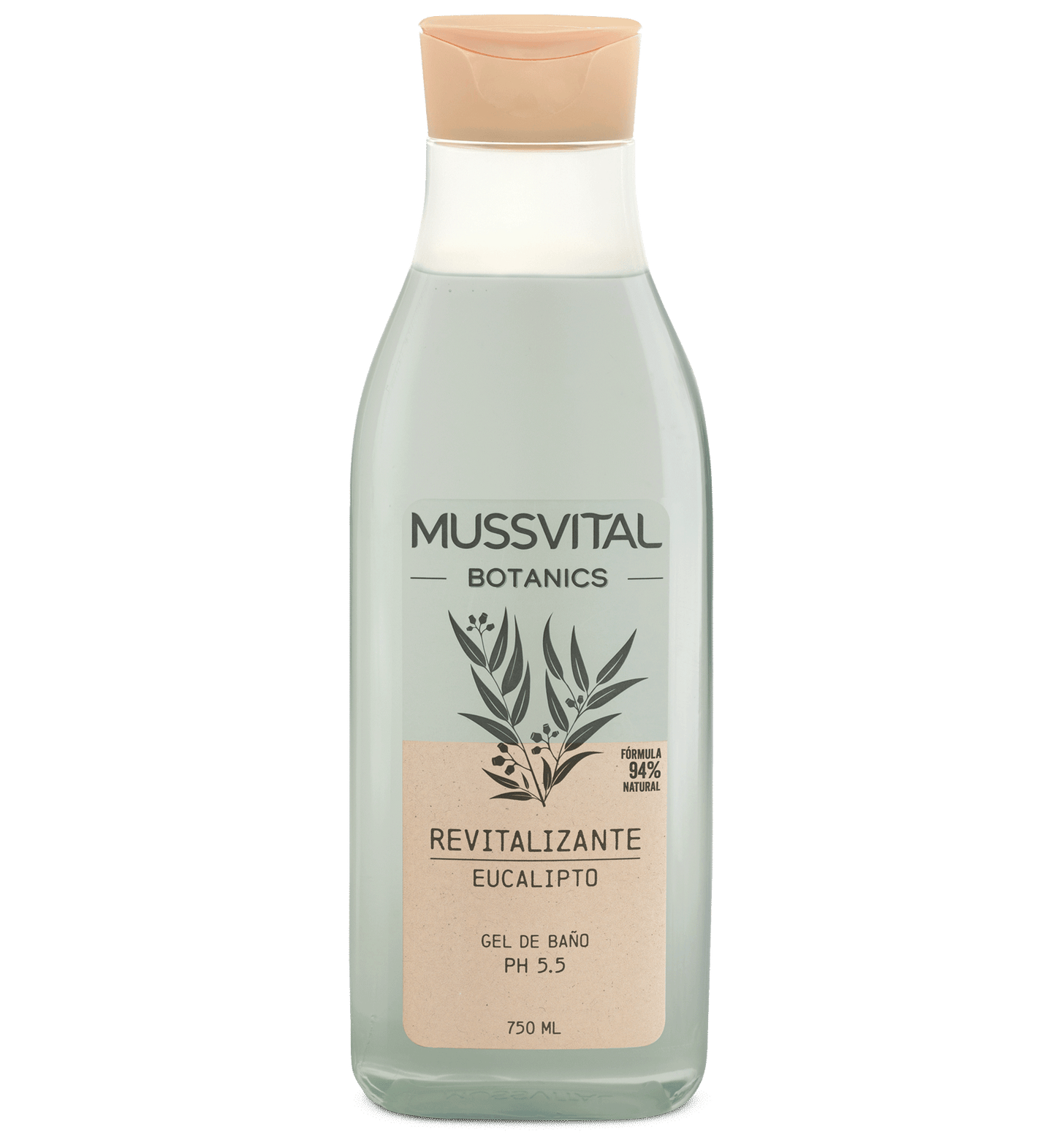MUSSVITAL BOTANICS GEL EUCALIPTO 750ML