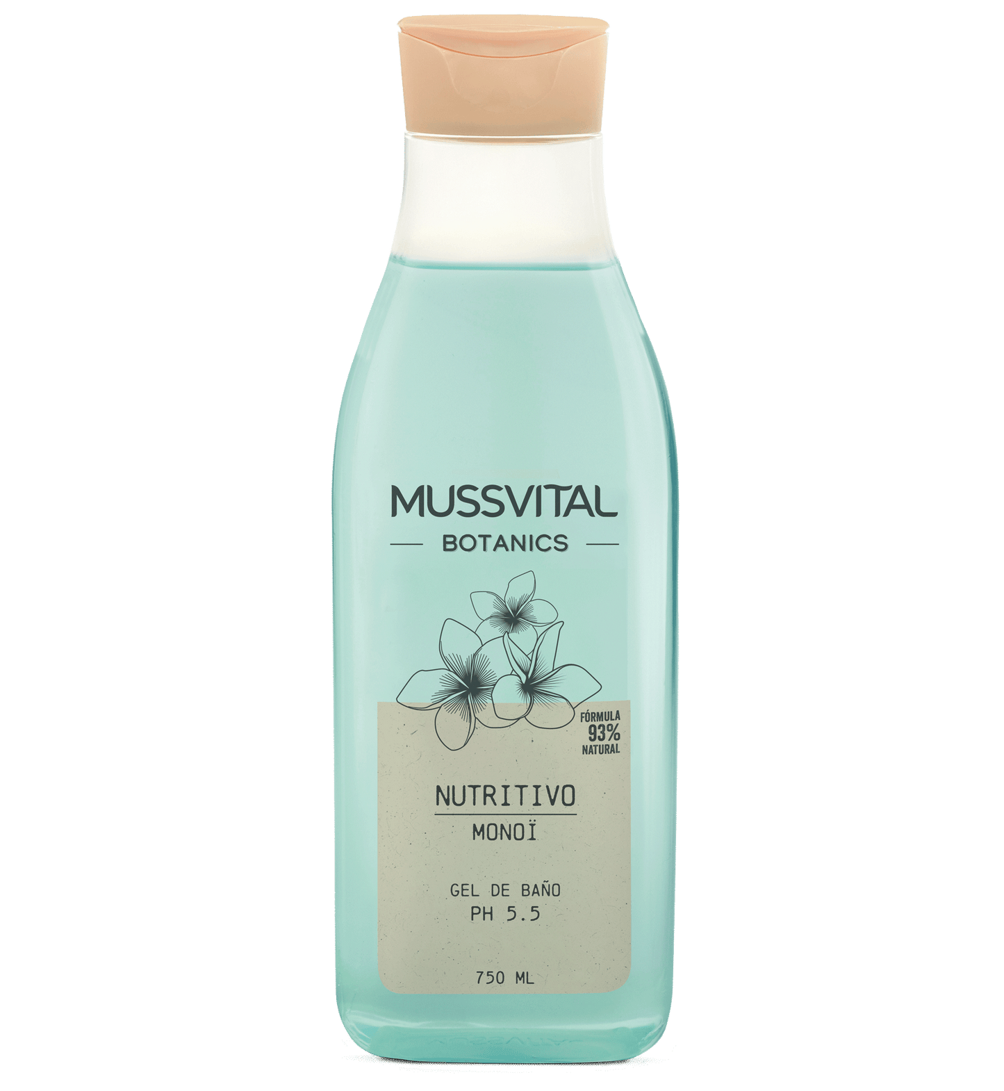 MUSSVITAL BOTANICS GEL MONOI 750ML