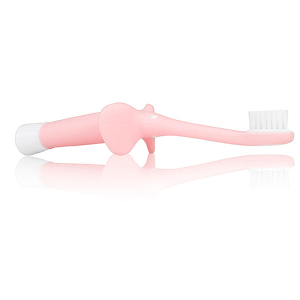 DR BROWNS CEPILLO DENTAL BEBE ROSA 0-3 AÑOS