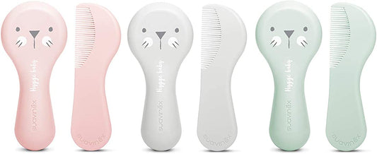 SUAVINEX CEPILLO Y PEINE INFANTIL ROSA/BLANCO