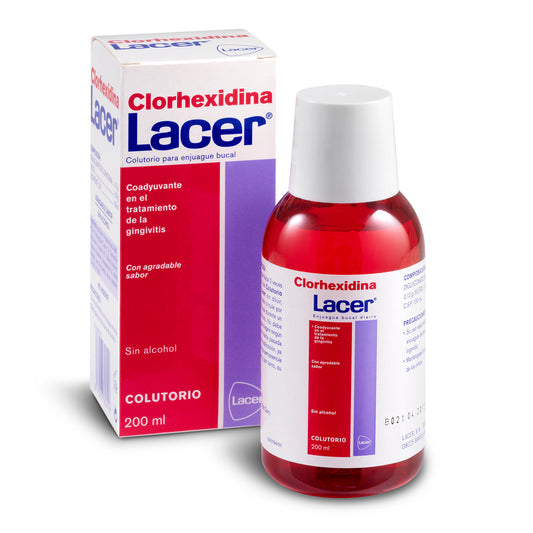 LACER CLORHEXIDINA COLUTORIO 200 ML