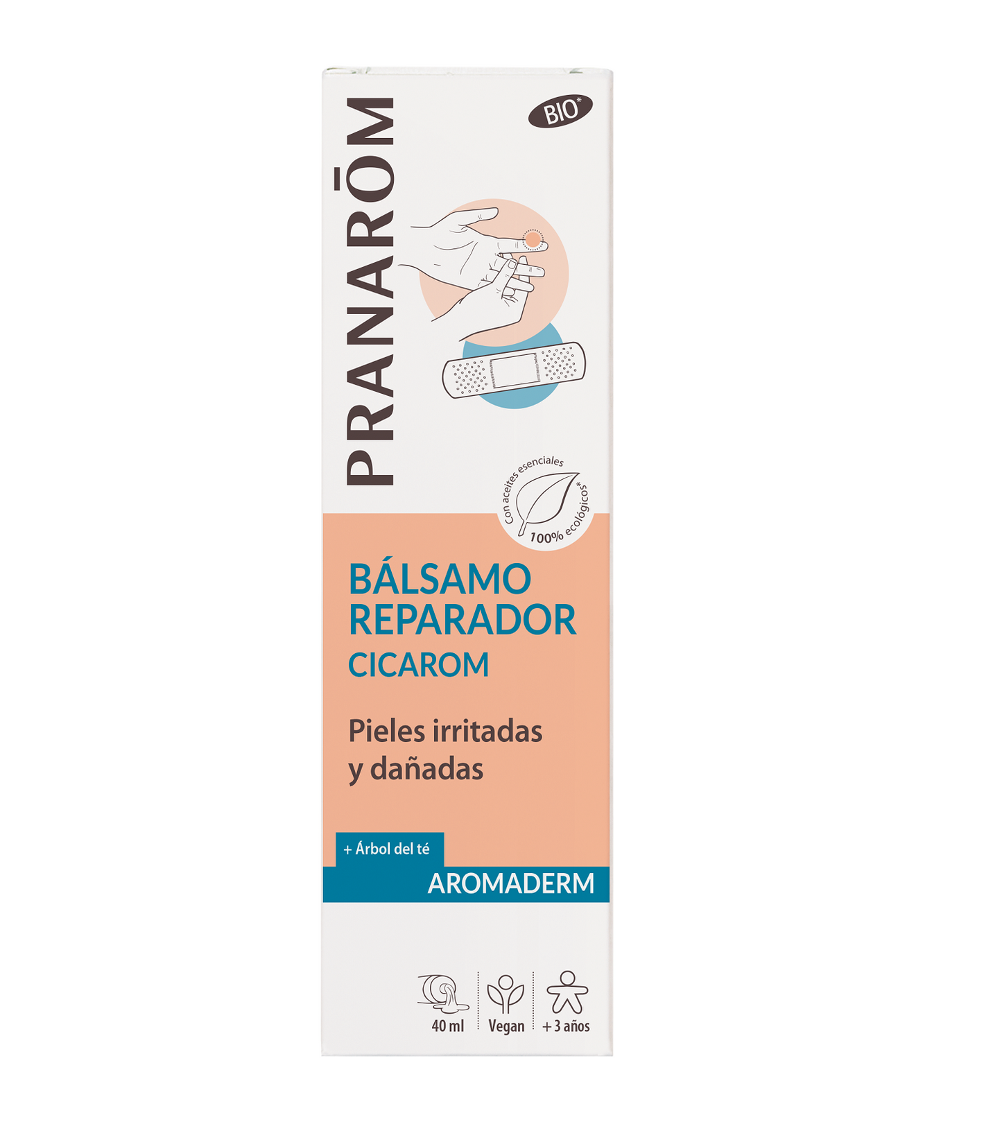 PRANAROM AROMADERM CICAROM BALSAMO REPARADOR 40ML