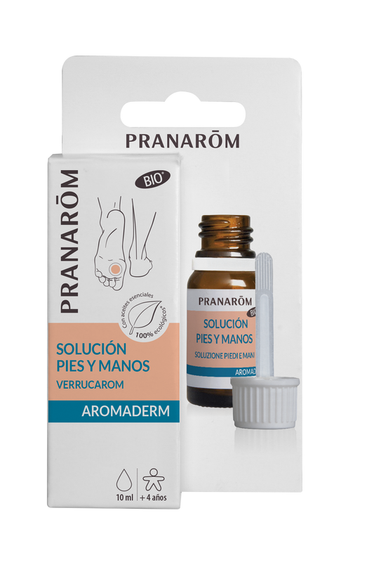 PRANAROM AROMADERM SOLUCION PIES Y MANOS 10ML