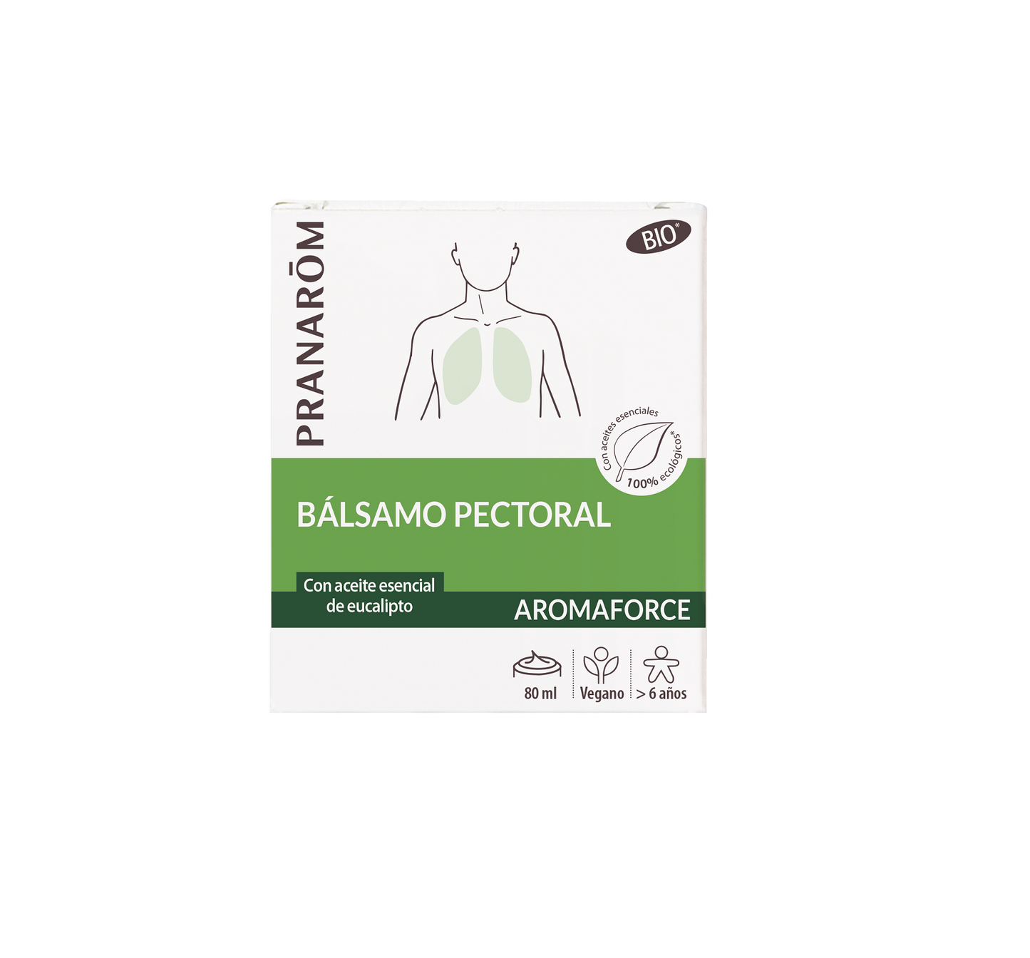 PRANAROM AROMAFORCE BALSAMO PECTORAL BIO 80ML