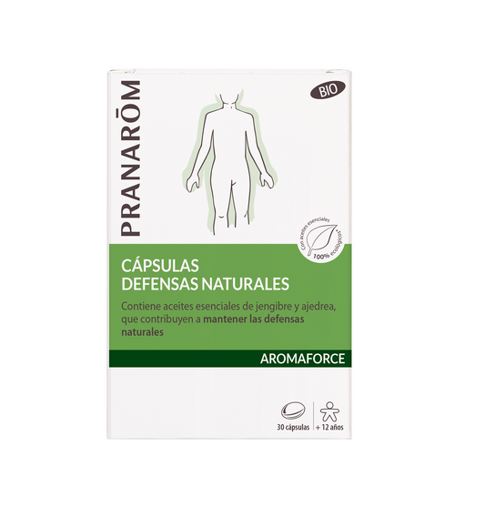 PRANAROM AROMAFORCE DEFENSAS NATURALES BIO 30 CAPSULAS