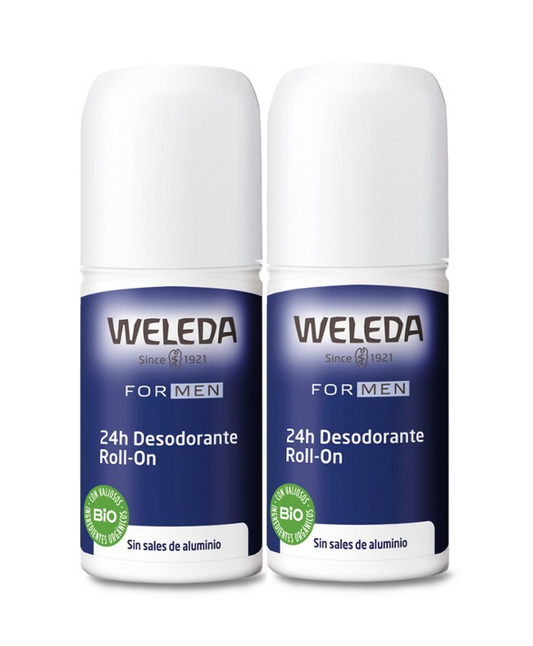 WELEDA DESODORANTE ROLL-ON HOMBRE 50ML DUPLO