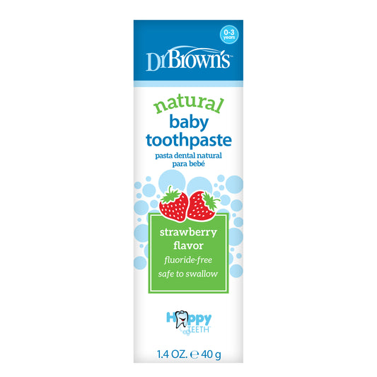 DR BROWNS PASTA DENTAL NATURAL BEBE FRESA 40G