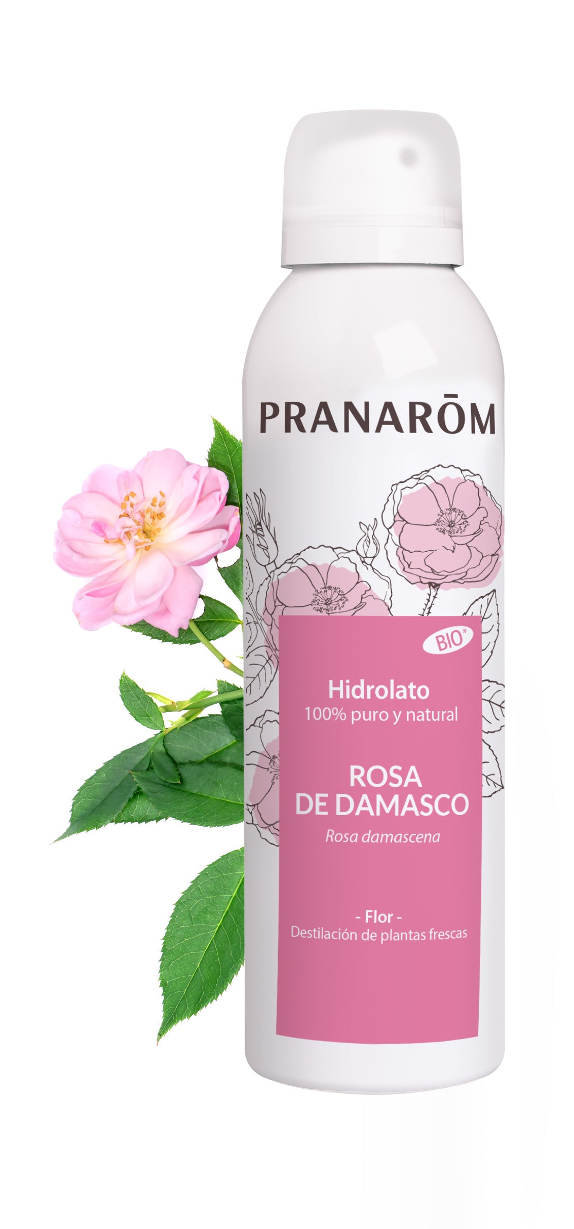 PRANAROM BRUMA HIDROLATO ROSA DE DAMASCO 150ML