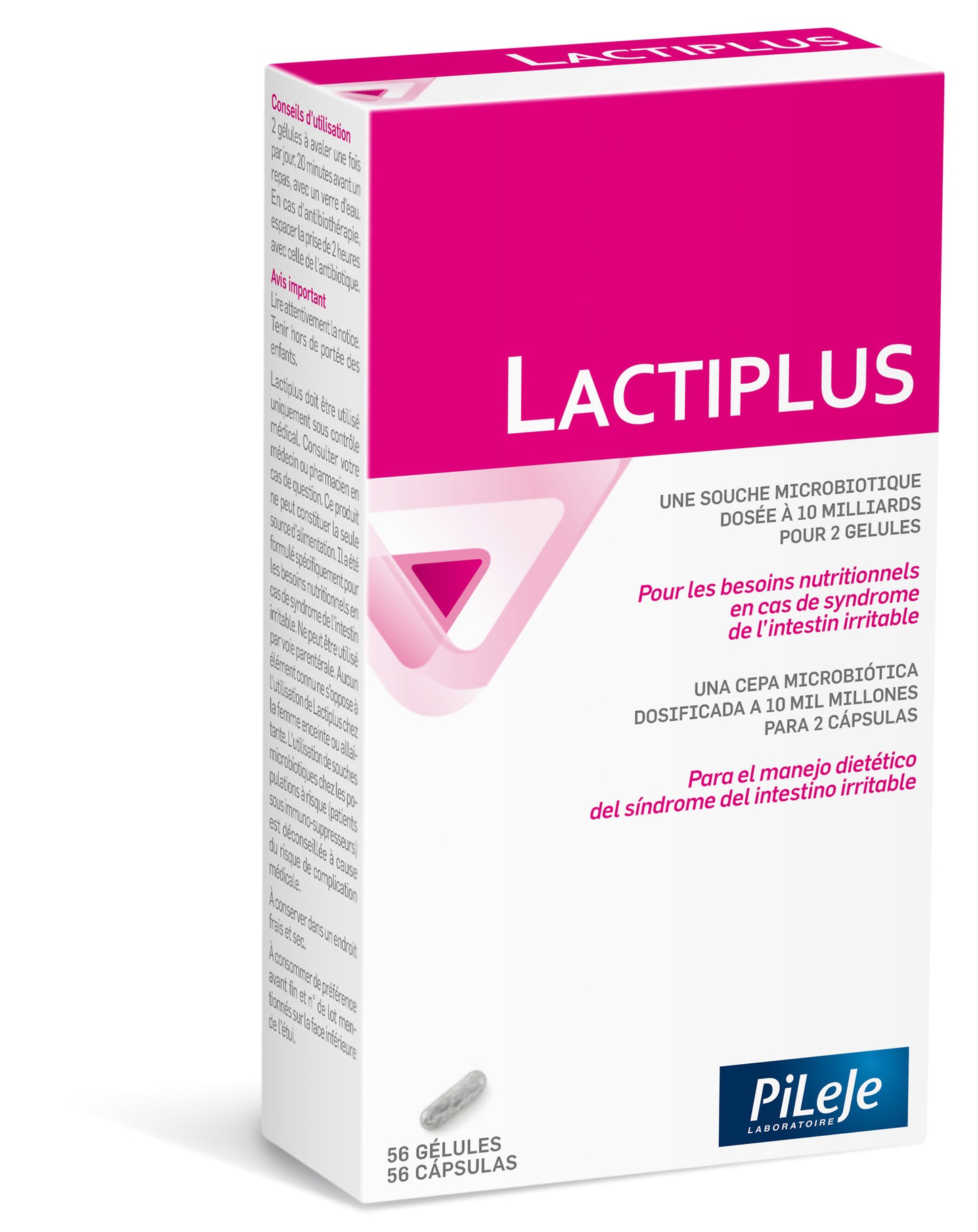 PILEJE LACTIPLUS 56 CAPSULAS