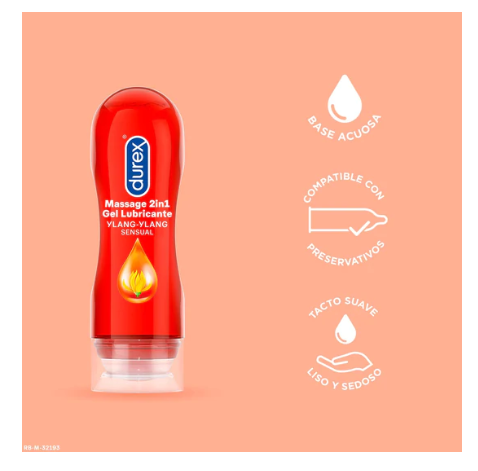 DUREX PLAY GEL MASAJE SENSUAL 200ML