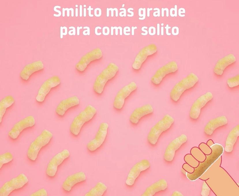 SMILEAT SMILITOS SNACK FRESA Y PLATANO 25G