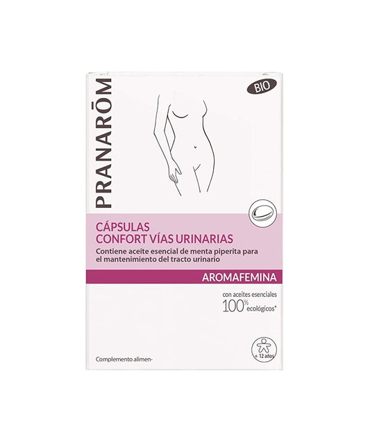 PRANAROM AROMAFEMINA VIAS URINARIAS BIO 30 CAPSULAS