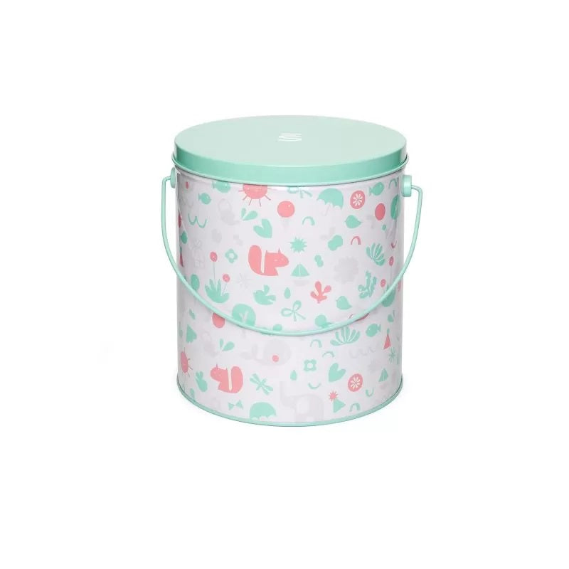 SUAVINEX CUBO METAL PRIMEROS CUIDADOS ROSA