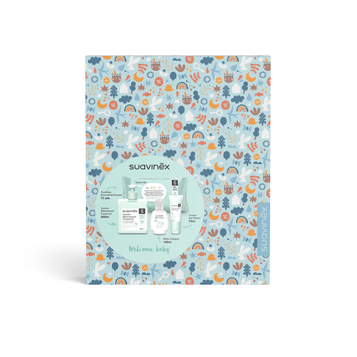 SUAVINEX CANASTILLA BEBE AZUL