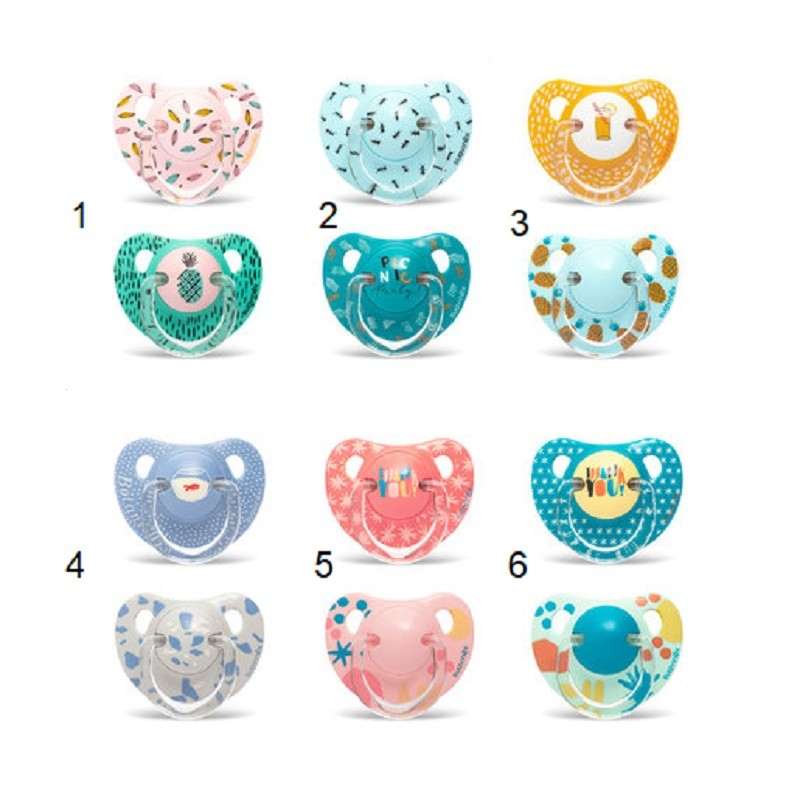 SUAVINEX CHUPETE SILICONA ANATOMICA +18 M 2 U