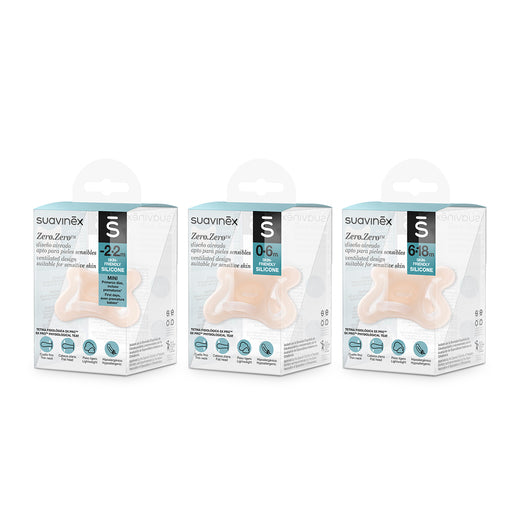SUAVINEX CHUPETE SILICONA ZERO 0-6M 1U