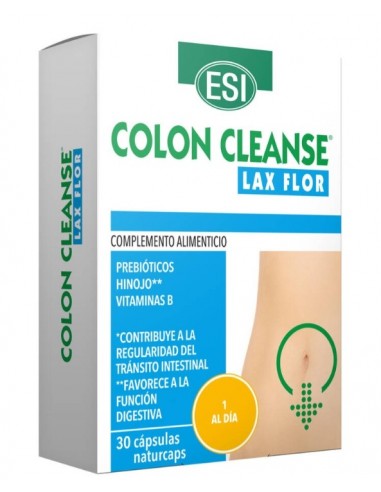 ESI COLON CLEANSE LAX FLOR 30 CAPSULAS