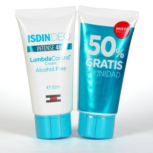 ISDIN LAMBDA CONTROL DESODORANTE CREMA DUPLO 50+50 ML