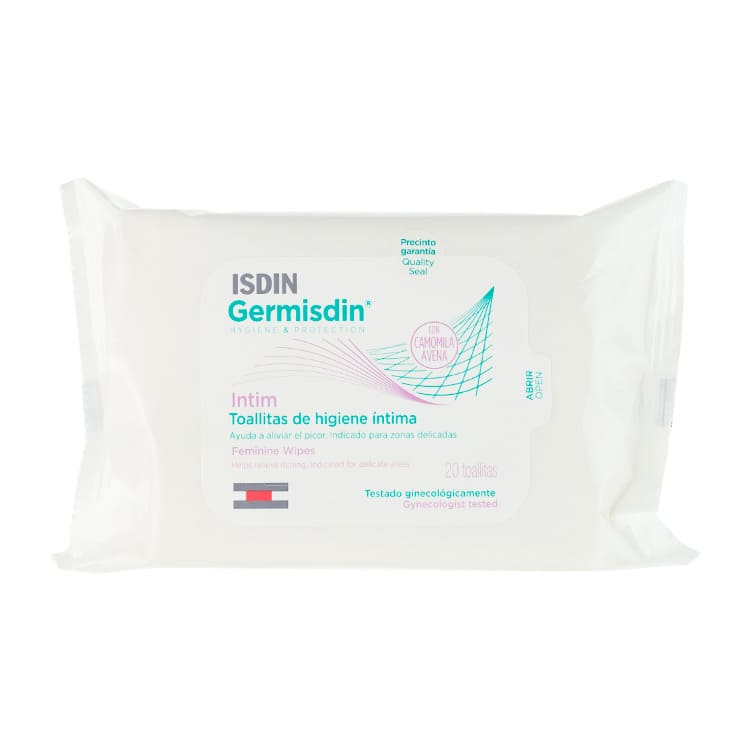 GERMISDIN HIGIENE INTIMA TOALLITAS 20 TOALLITAS