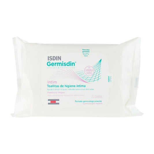 GERMISDIN HIGIENE INTIMA TOALLITAS 20 TOALLITAS