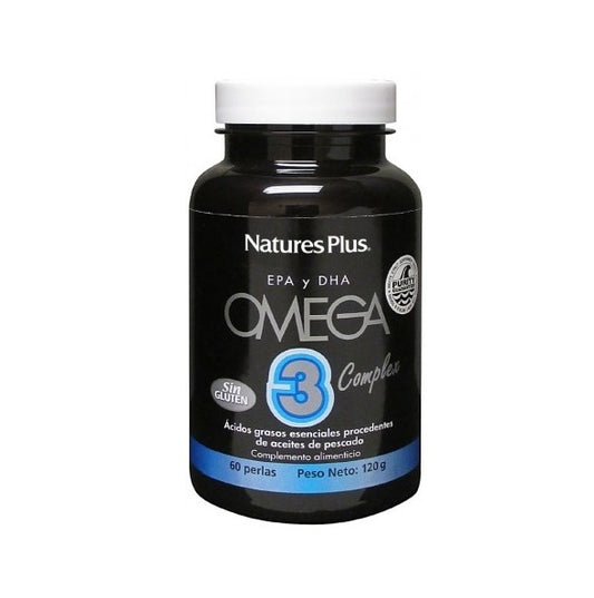 NATURE'S PLUS OMEGA 3 COMPLEX 60 PERLAS