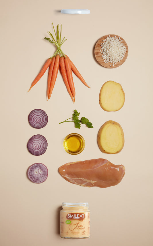 SMILEAT POTITO POLLO ARROZ ECO +6M 230G