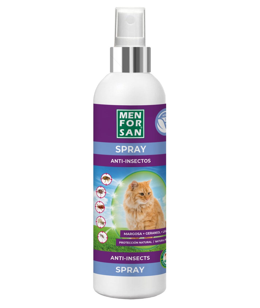 MENFORSAN SPRAY ANTI INSECTOS GATOS 250ML