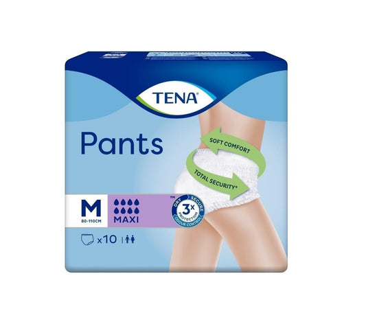 TENA PANTS MAXI TALLA M 10U
