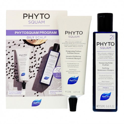 PHYTO PROGRAMA SQUAM ANTICASPA GRASA PACK