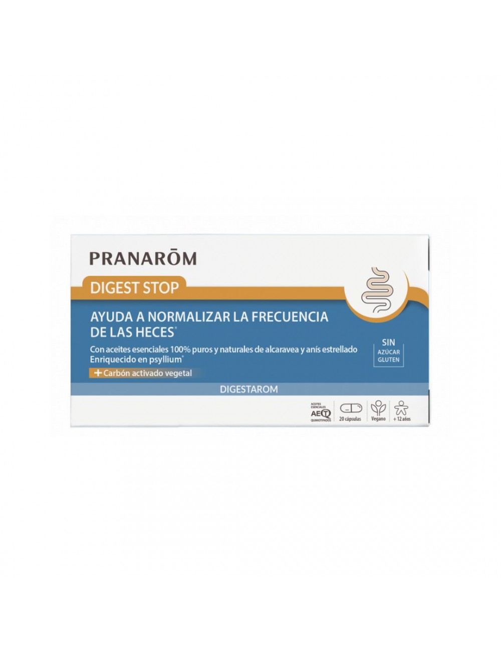 PRANAROM DIGESTAROM DIGEST STOP 20 CAPSULAS