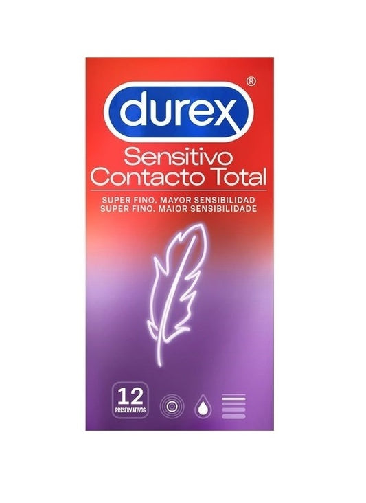 DUREX CONTACTO TOTAL FINO 12 U