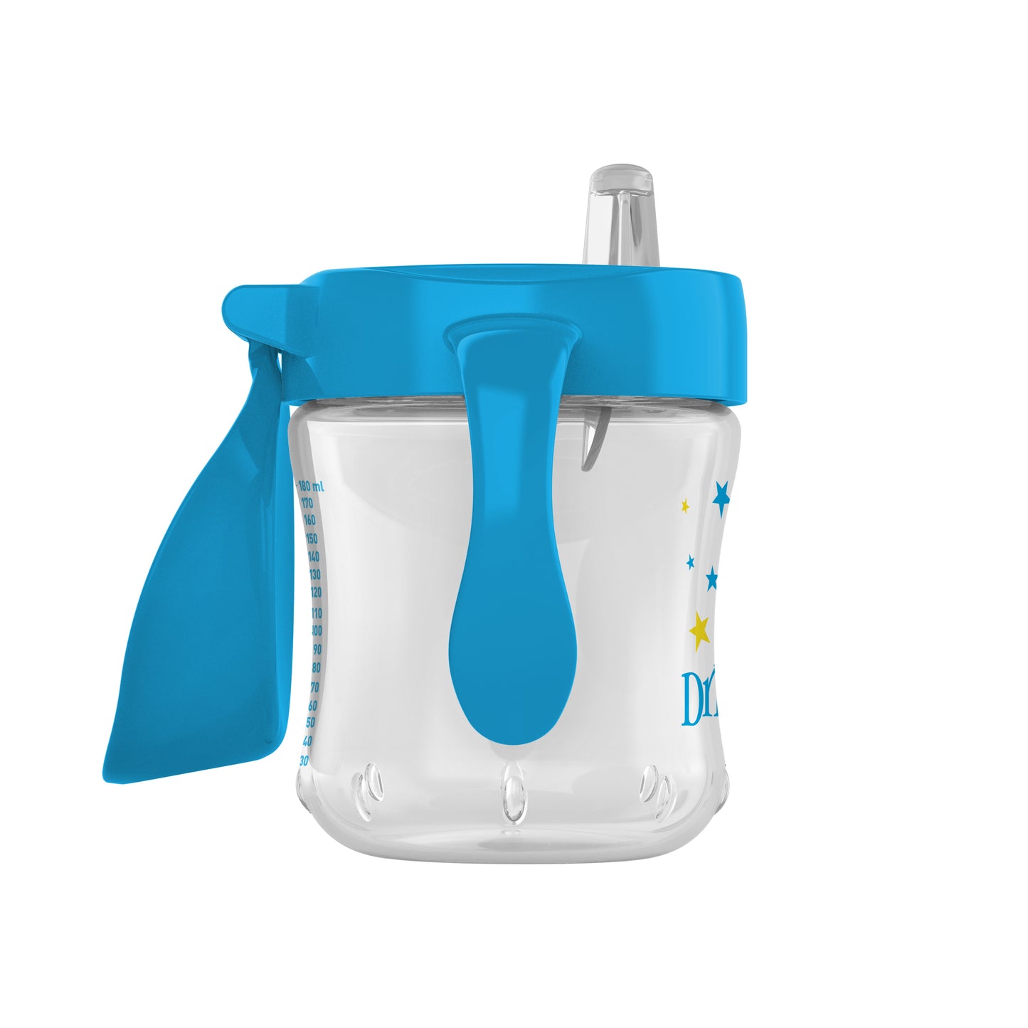 DR BROWNS VASO TRANS BOQUILLA SUAVE +6M 180ML