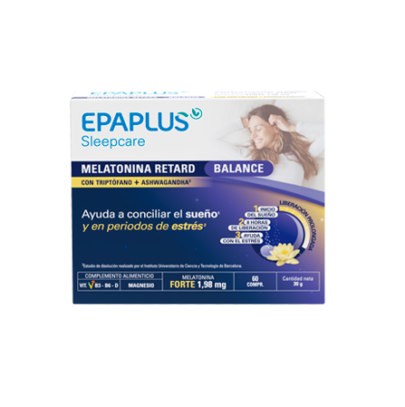 EPAPLUS MELATONINA RETARD BALANCE 60 COMPRIMIDOS