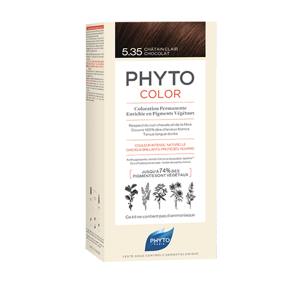 PHYTO COLOR 5.35 CASTAÑO CLARO CHOCOLATE