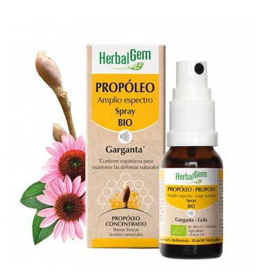 HERBALGEM PROPOLEO SPRAY BIO GARGANTA 15ML