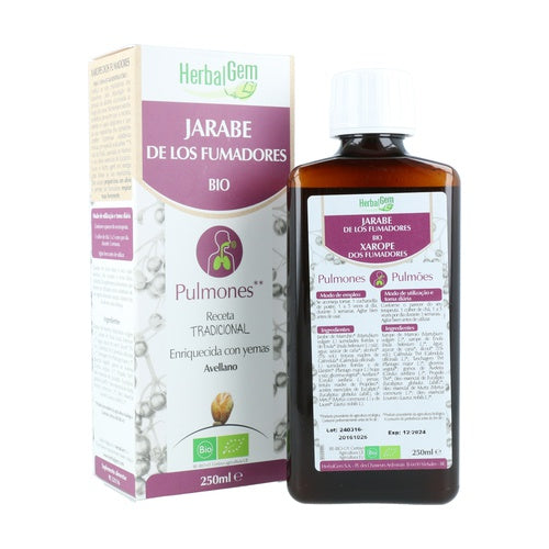 HERBALGEM JARABE FUMADORES 250ML