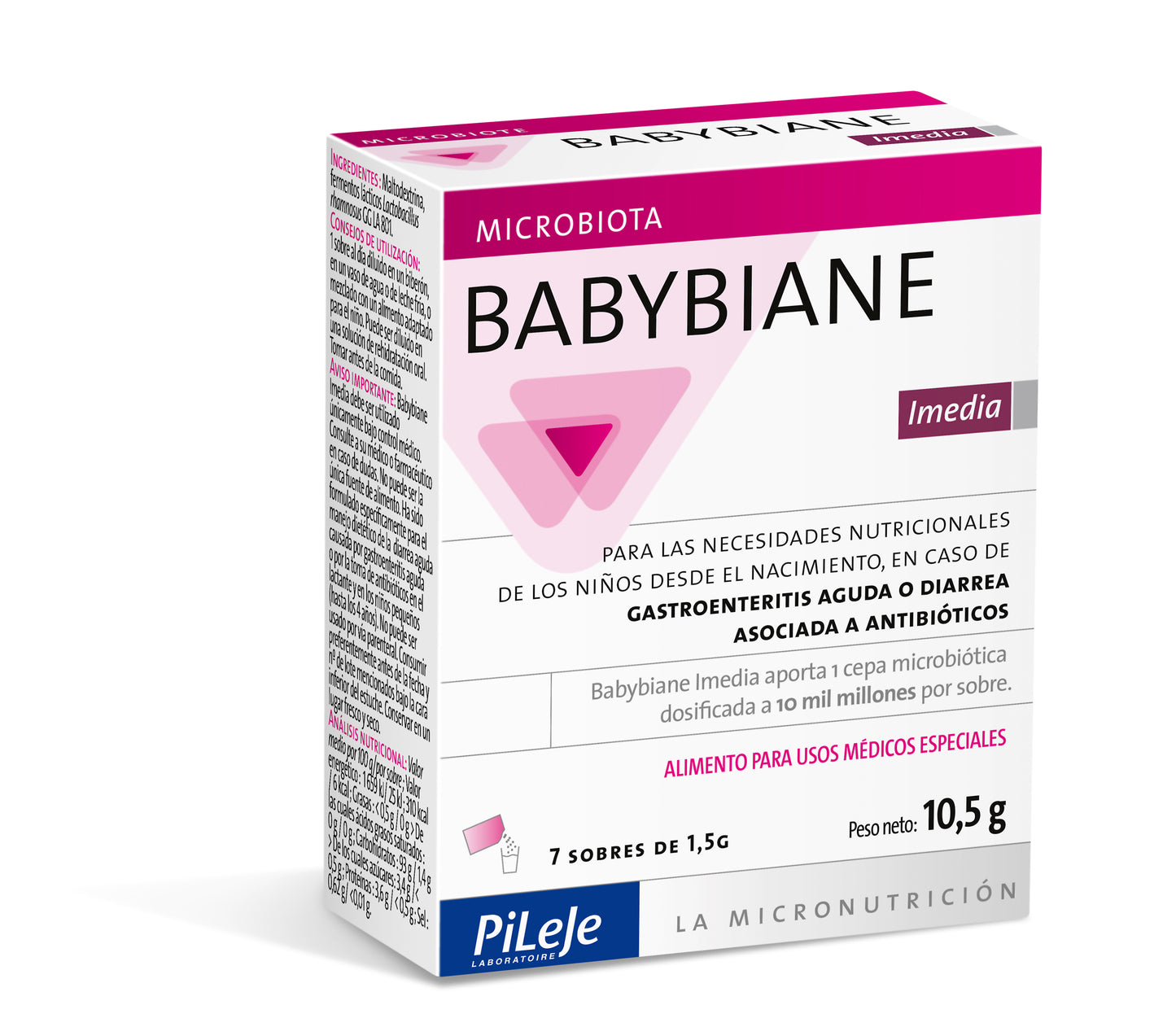 PILEJE BABYBIANE IMEDIA 7 SOBRES