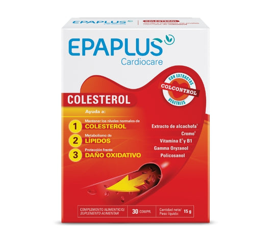 EPAPLUS CARDIOCARE COLESTEROL 30 COMPRIMIDOS