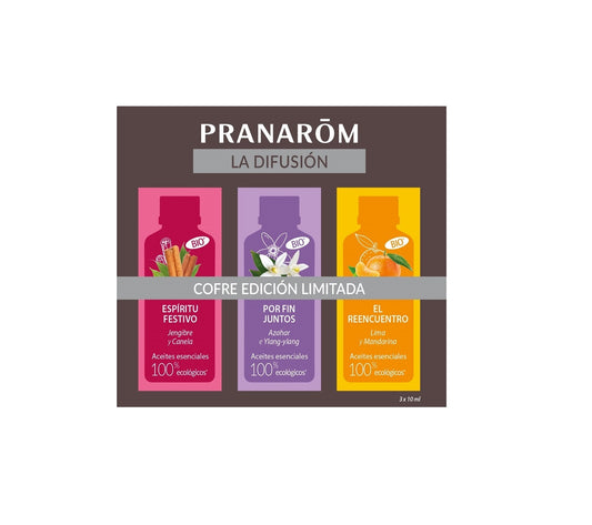 PRANAROM COFRE SINERGIAS EDICION LIMITADA 2021 LA DIFUSION 3X10ML