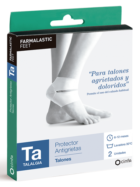 FARMALASTIC PROTECTOR ANTIGRIETAS TALONES T-U 2U