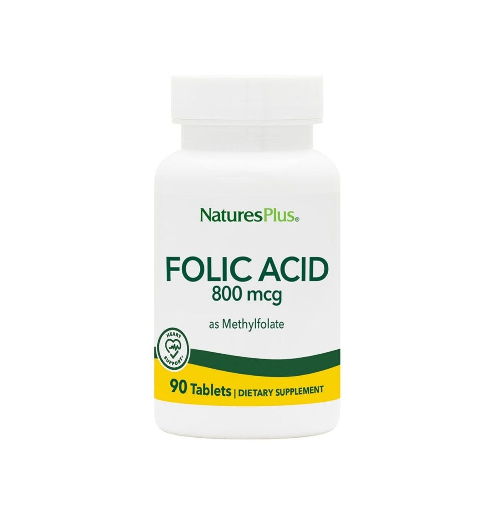 NATURE'S PLUS ACIDO FOLICO 90 COMPRIMIDOS