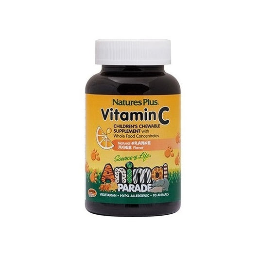 NATURE'S PLUS ANIMAL PARADE VITAMINA C 90U