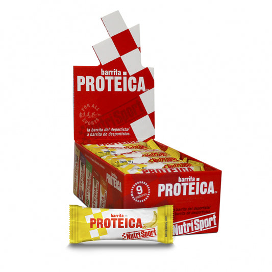 NUTRISPORT BARRITA PROTEICA PLATANO