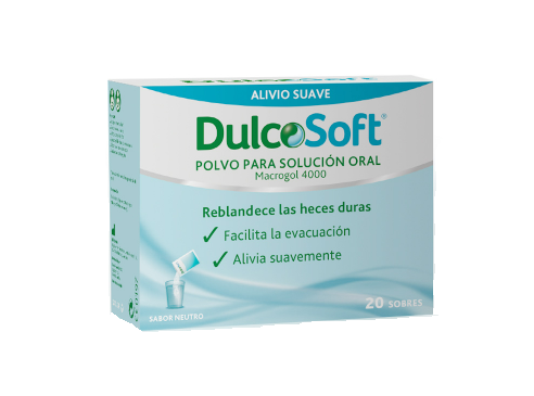 DULCOSOFT POLVO PARA SOLUCION ORAL 20 SOBRES