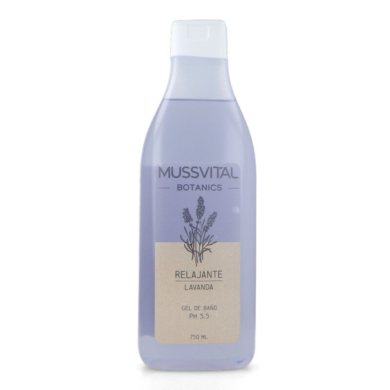 MUSSVITAL BOTANICS GEL LAVANDA 750ML