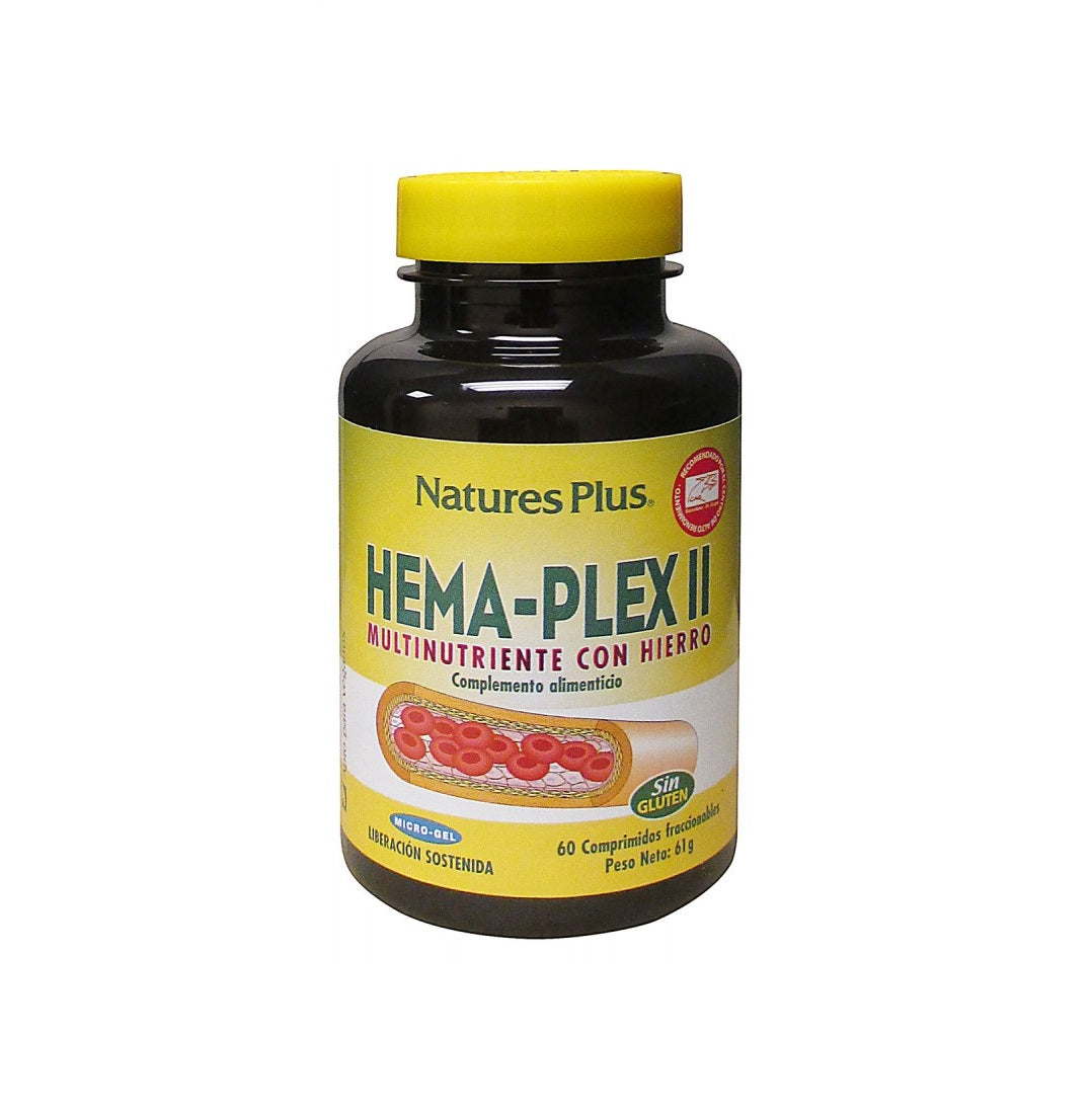 NATURE'S PLUS PLUS HEMA-PLEX II 60 COMPRIMIDOS